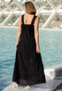 Kleid Schwarz 4075 F FRESH COTTON